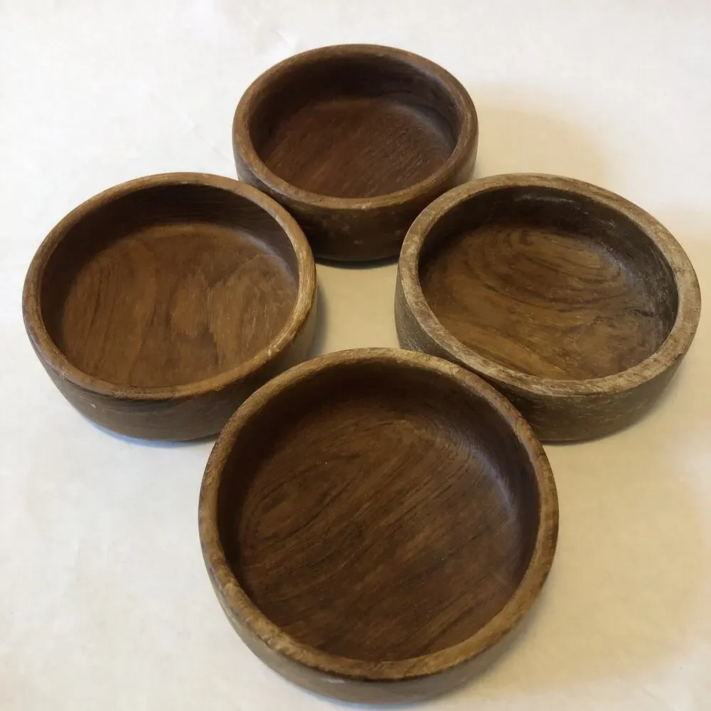 VTG Set of 4 Wooden 6